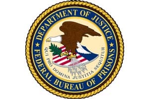 Department of Justice Federal Bureau of Prisons logo